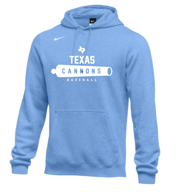 Cannons Hoodie - Blue | Texas Cannons Baseball Club
